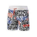 Hydrogen Graffiti Tech Shorts Men