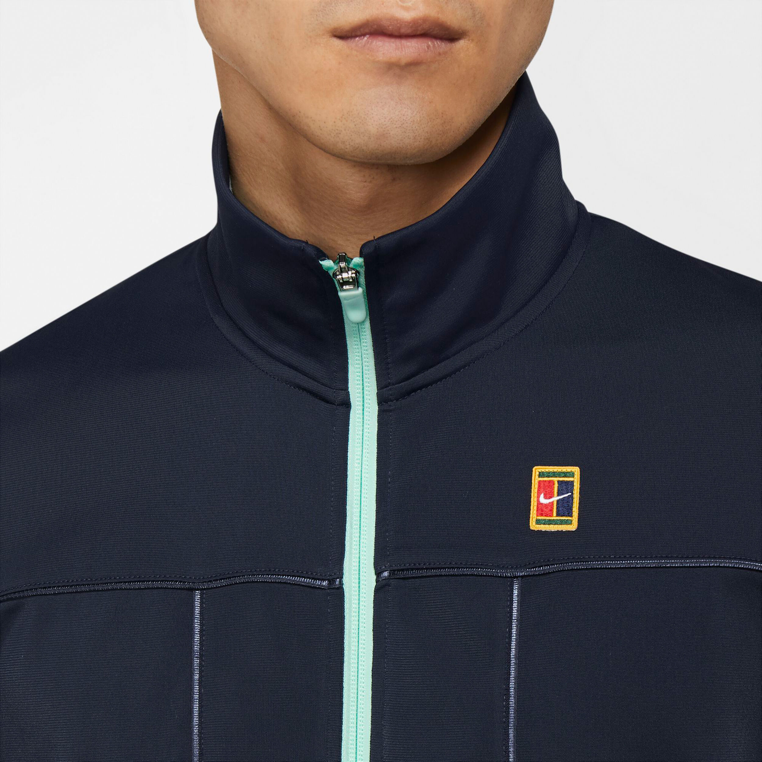 Buy Nike Court Heritage Training Jacket Men Blue Grey online