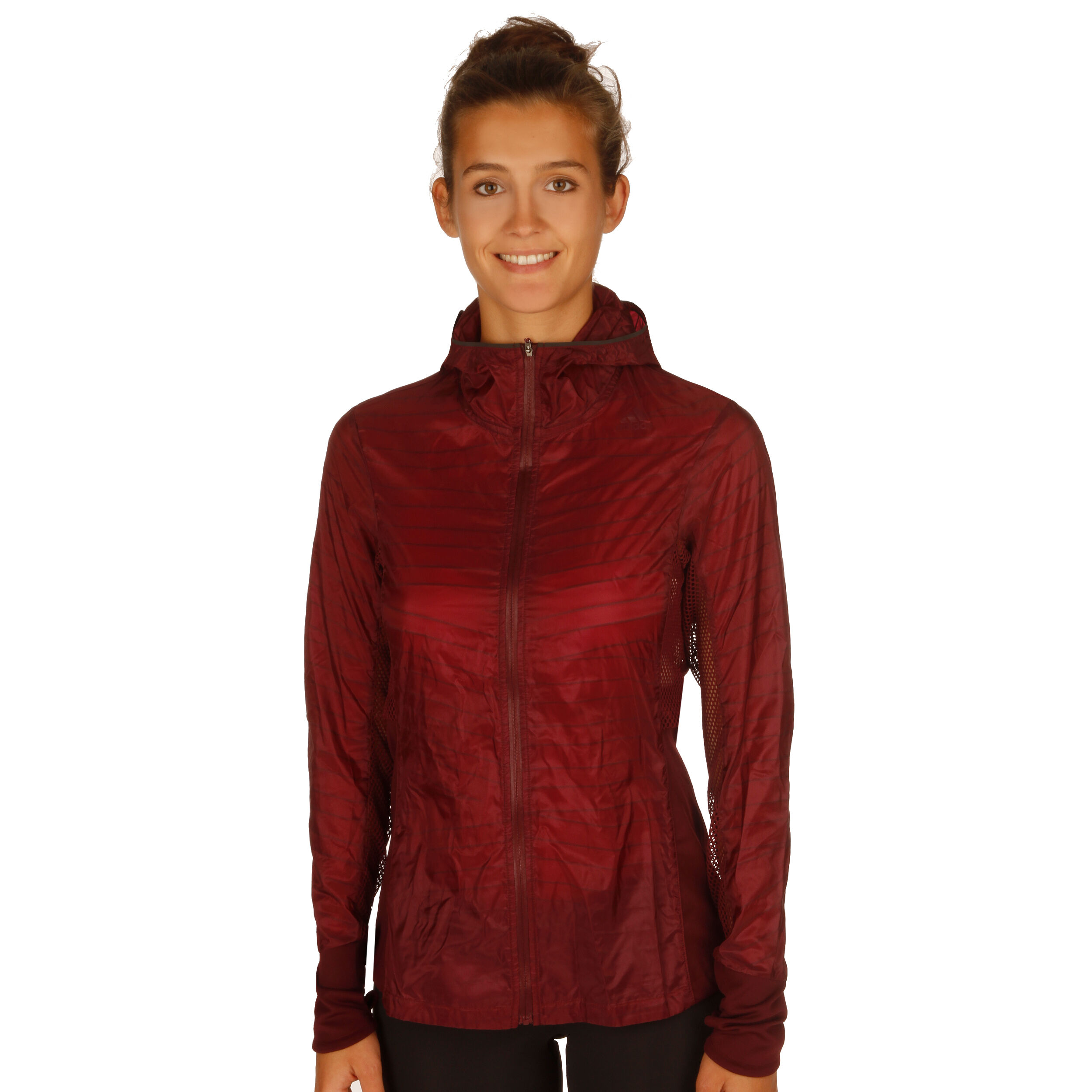 Supernova TKO Running Jacket Women Dark Red