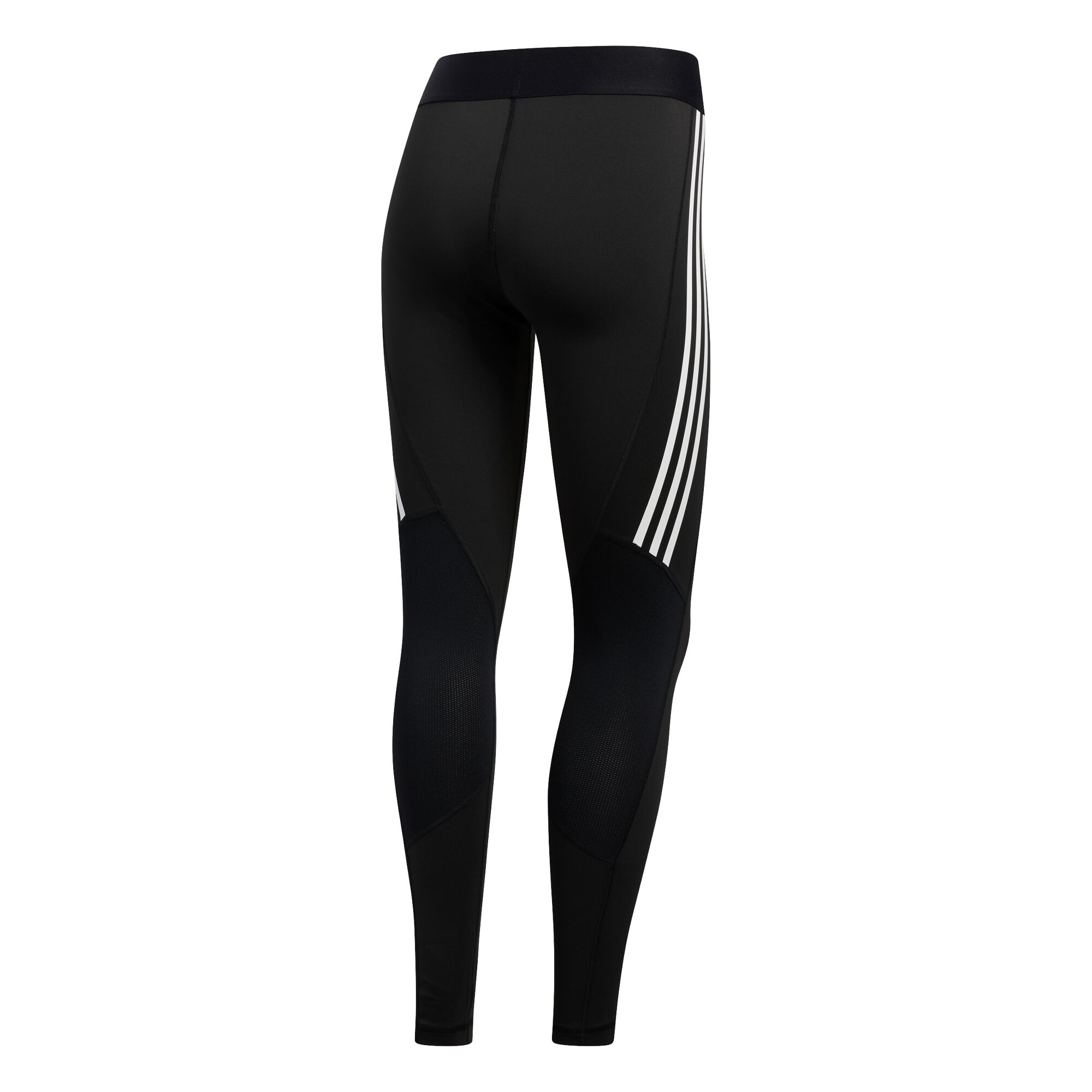 Alphaskin 3 Stripes Tight Women Black White