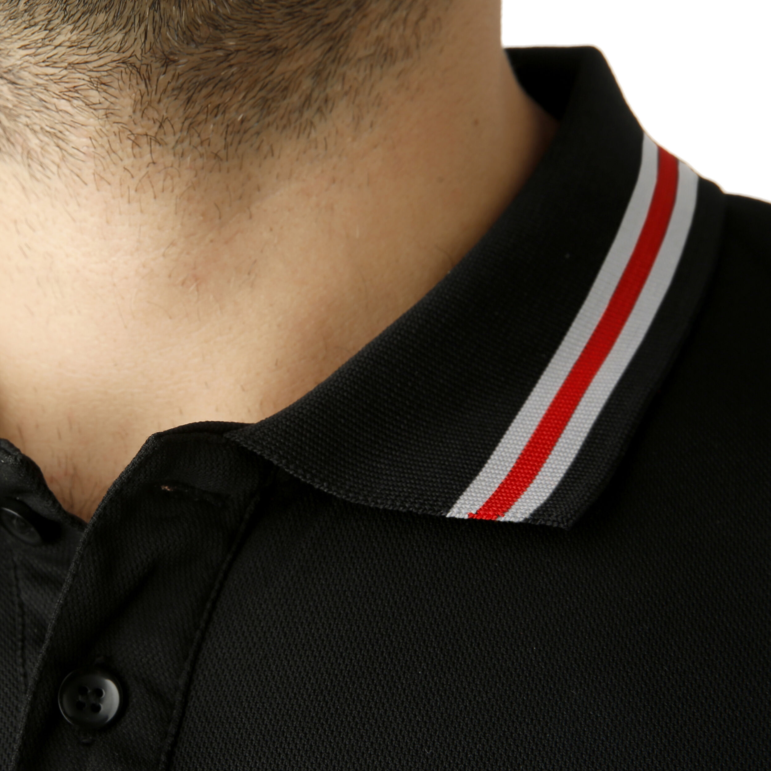 Buy Fila Piro Polo Men Black Red online Padel Point COM