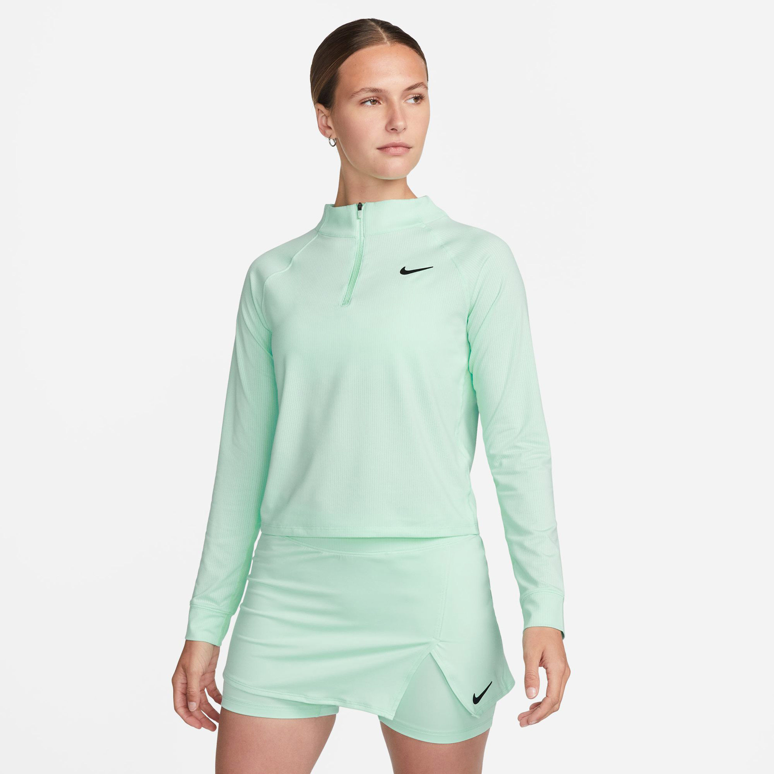 Nike half zip long sleeve top