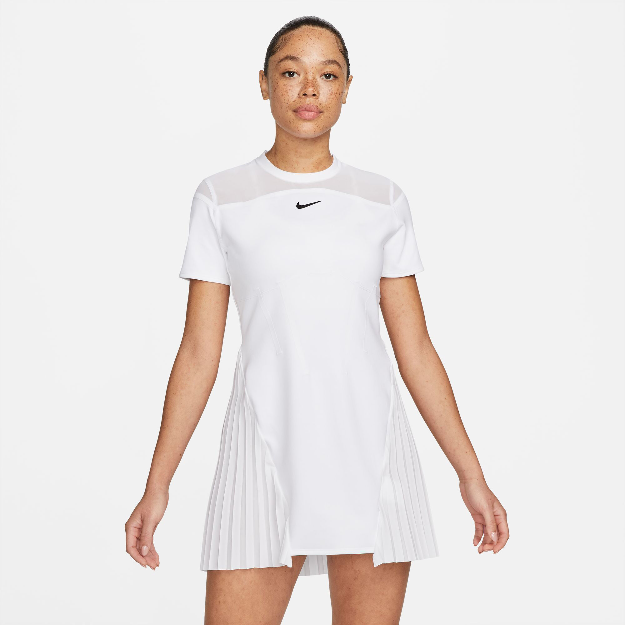 Buy Nike Court Dri-Fit Slam NT LN Dress Women White online