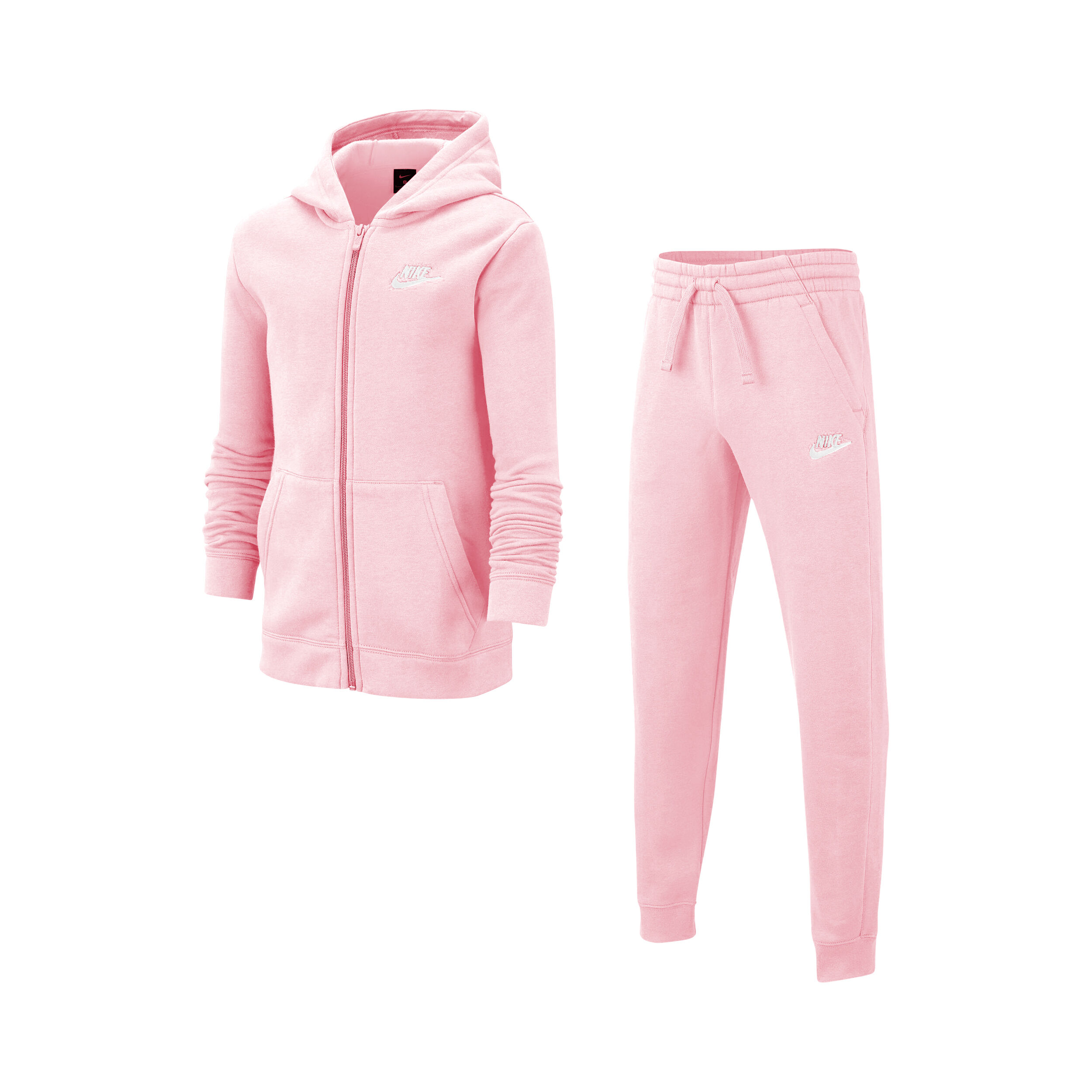 Pink nike tracksuit girls new arrivals
