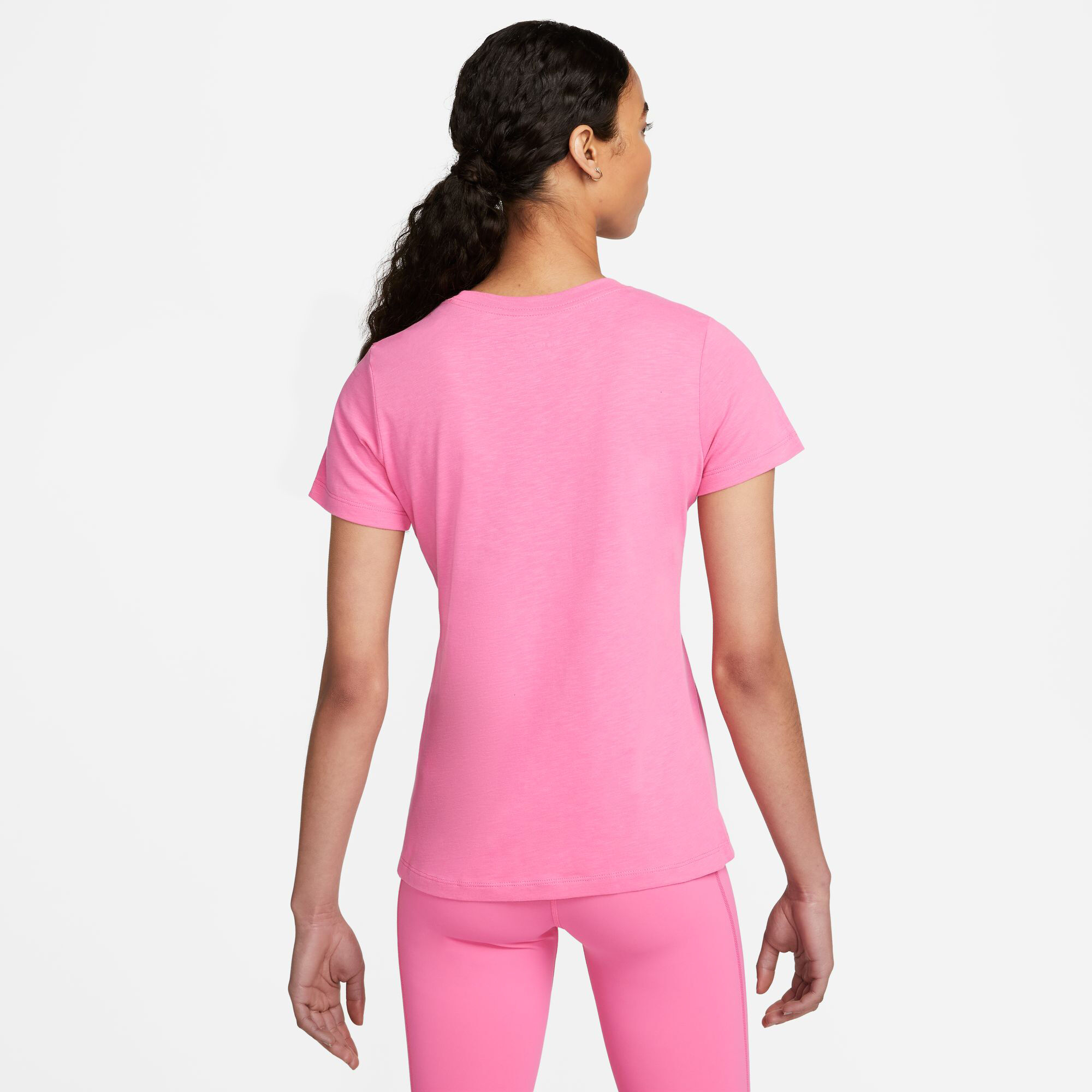Buy Nike Dri-Fit T-Shirt Women Pink, White online | Padel