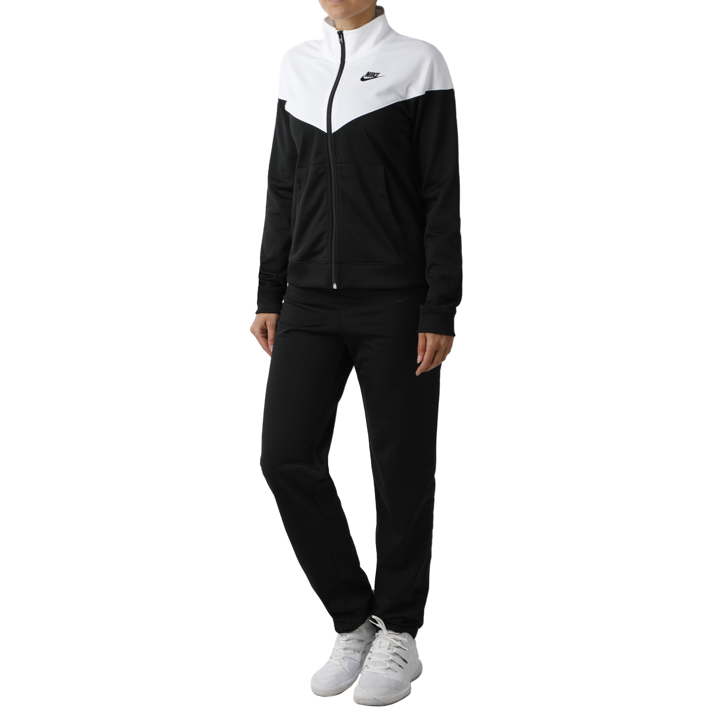 Sportswear Tracksuit Women Black White