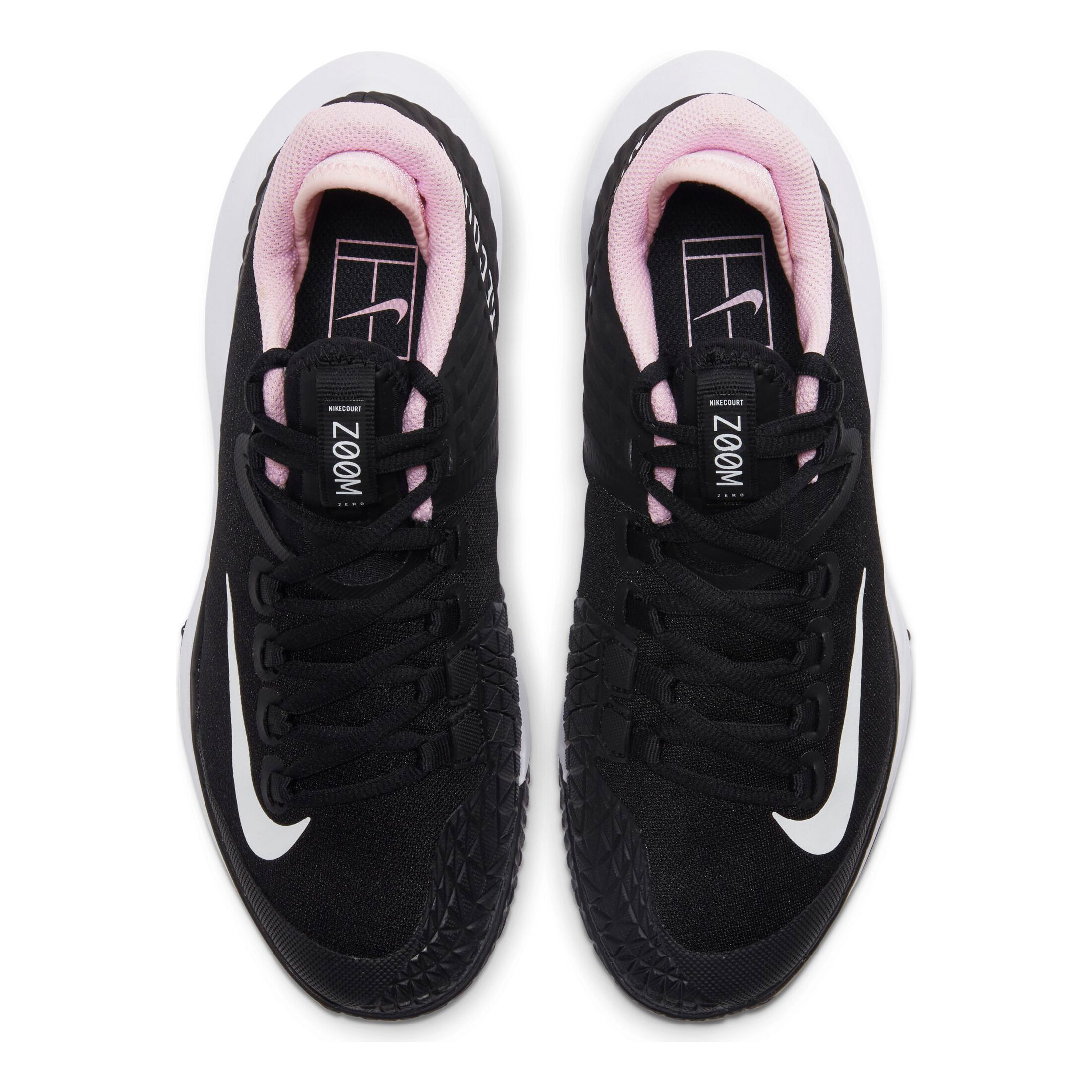 Air Zoom Zero All Court Shoe Women Black White