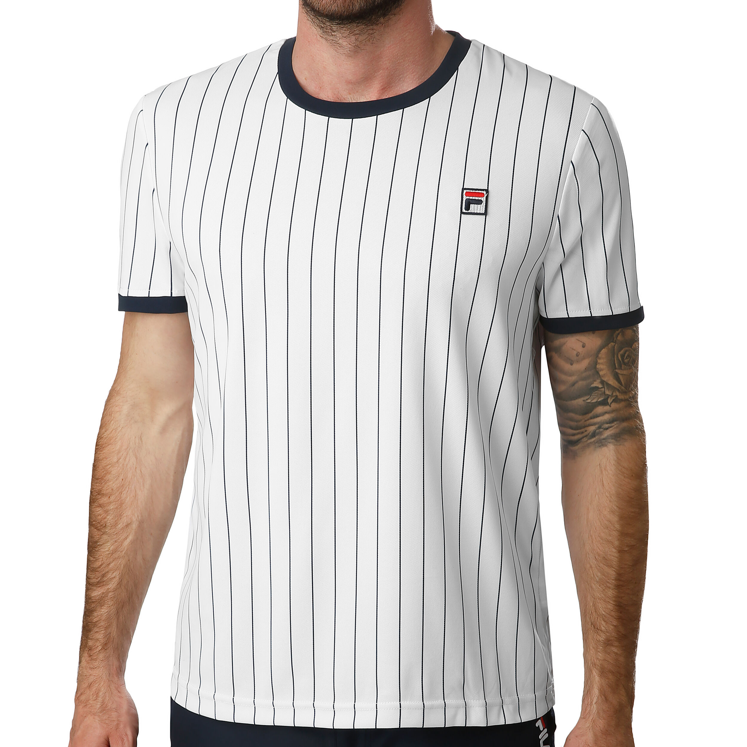 Striped fila shirt clearance