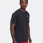 Under Armour Ua Icon Hwt Tee Taping-Blk
