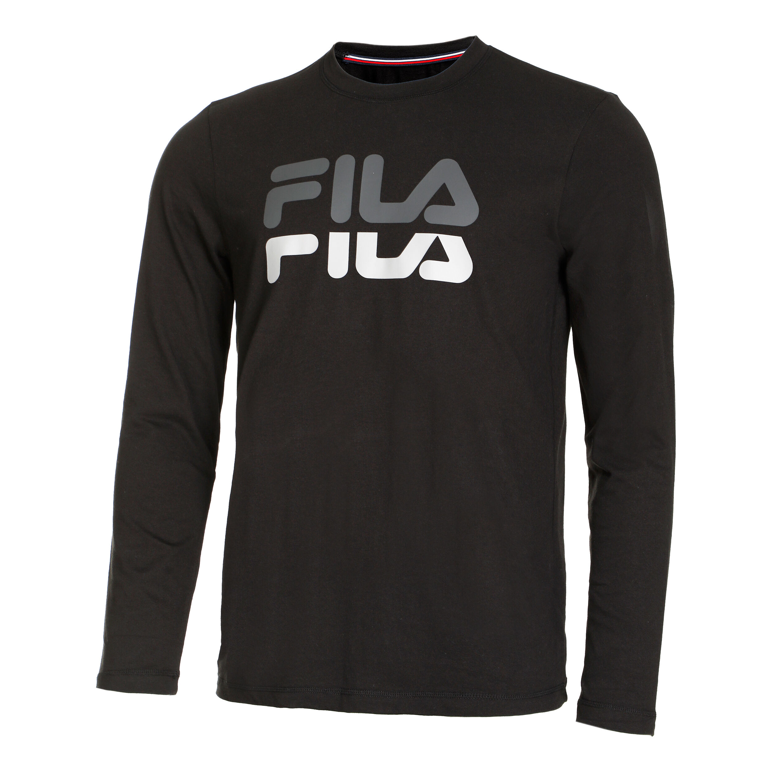 Buy Fila Lino Long Sleeve Men Black online Padel Point COM