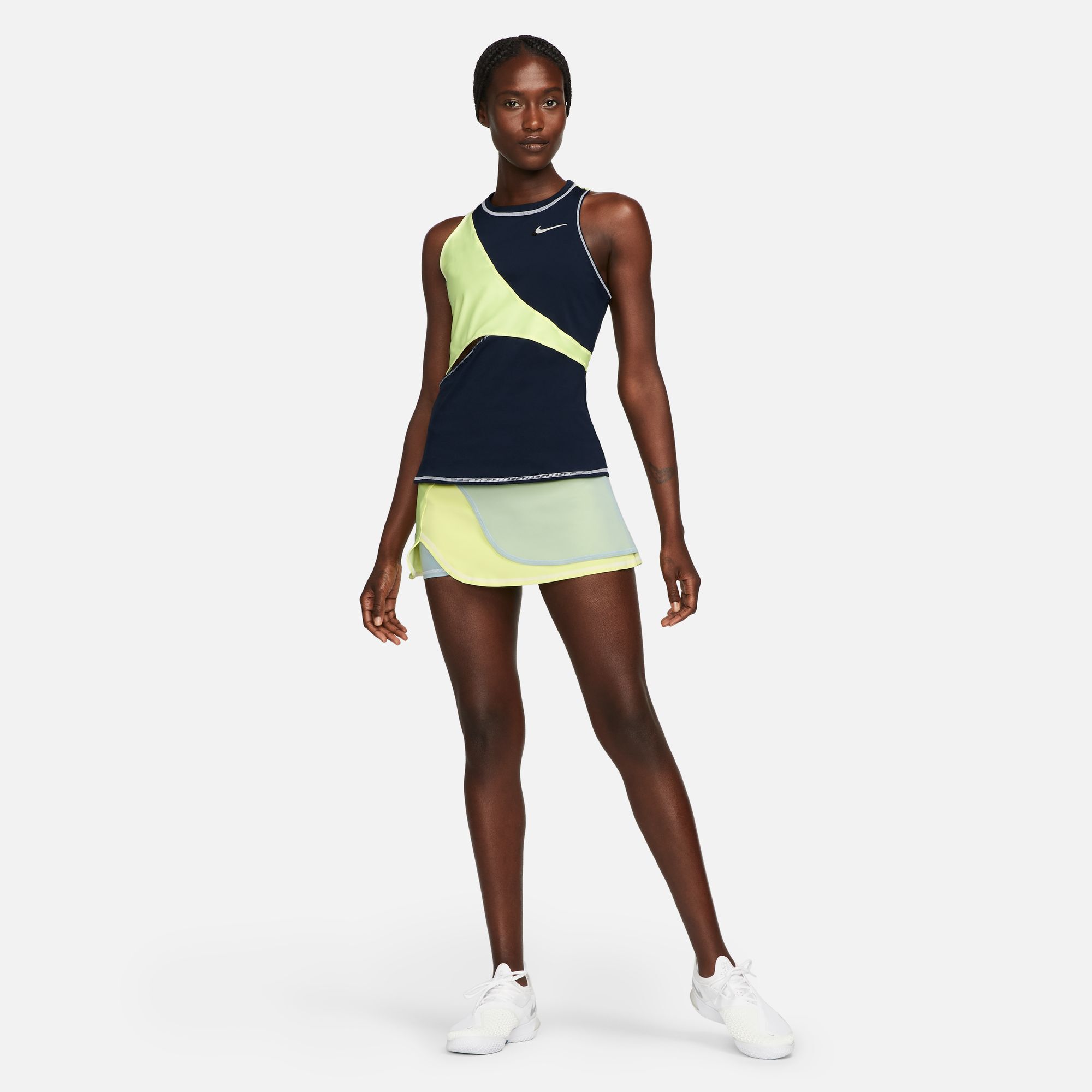 Nike court top slam skirt