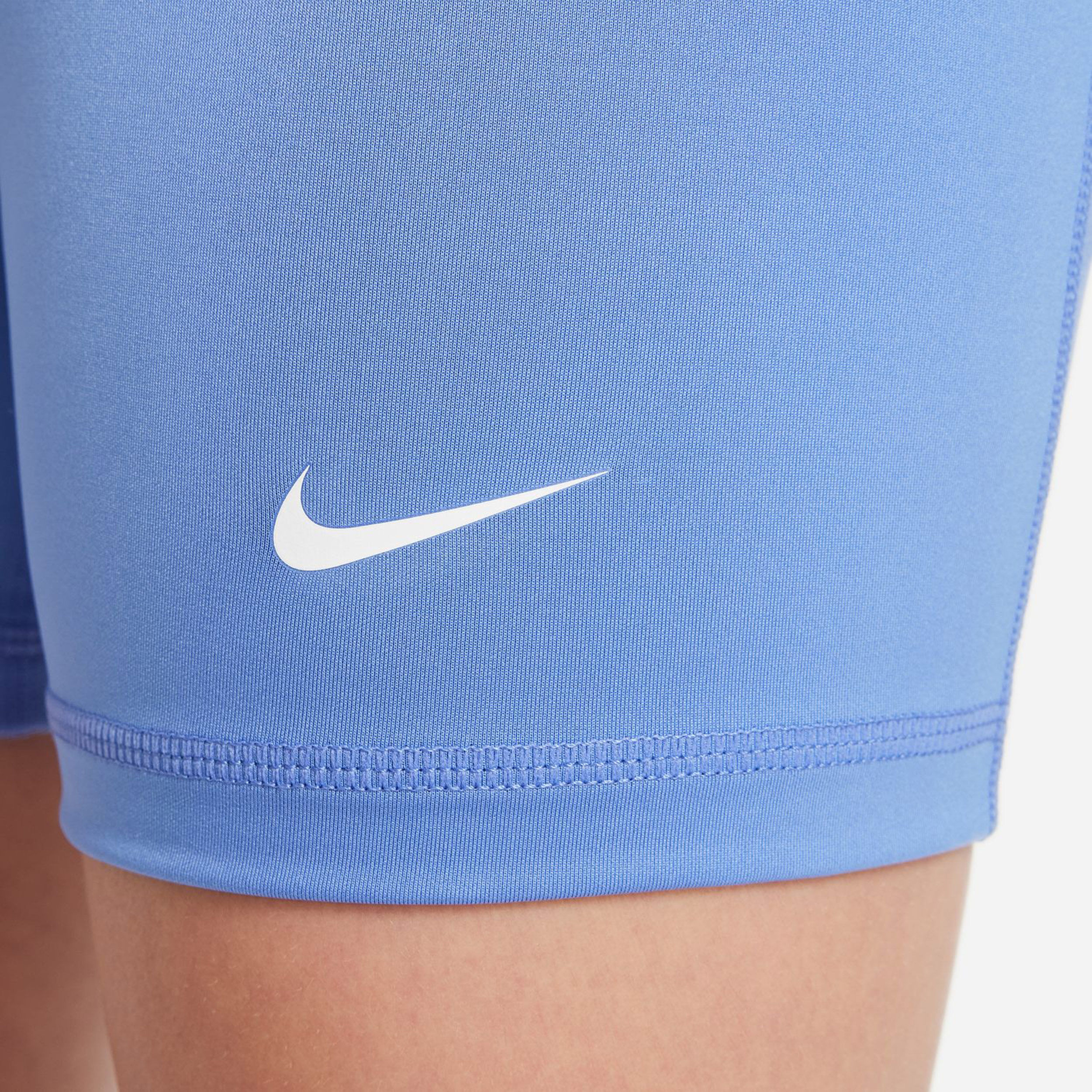 Girls blue sale nike shorts