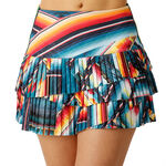 Lucky in Love Hi-Desert Bloom Pleatd Skirt