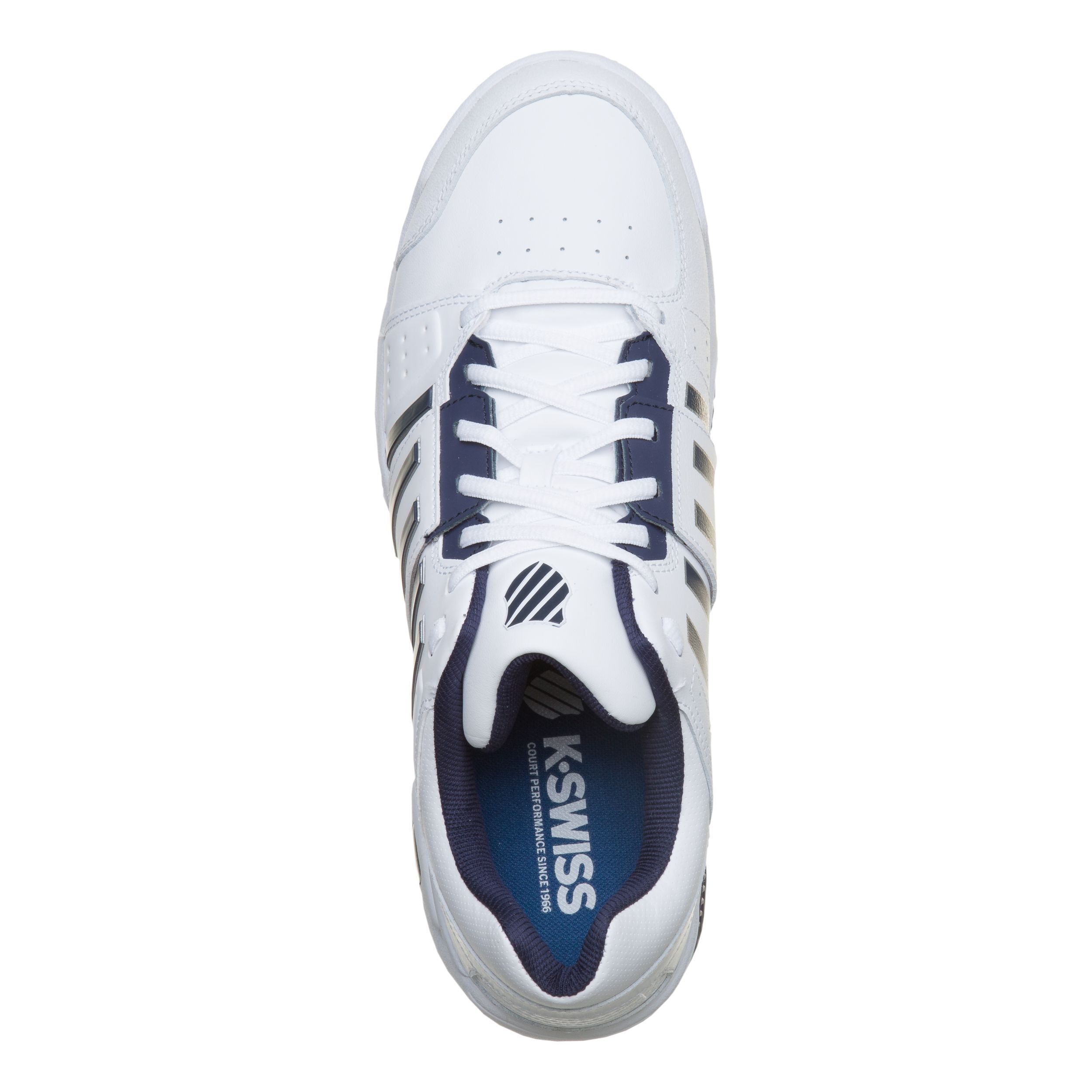Buy K Swiss Accomplish III All Court Shoe Men White Dark Blue online Padel Point COM