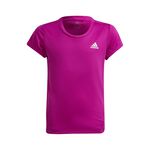 adidas AeroReady 3-Stripes Tee Girls