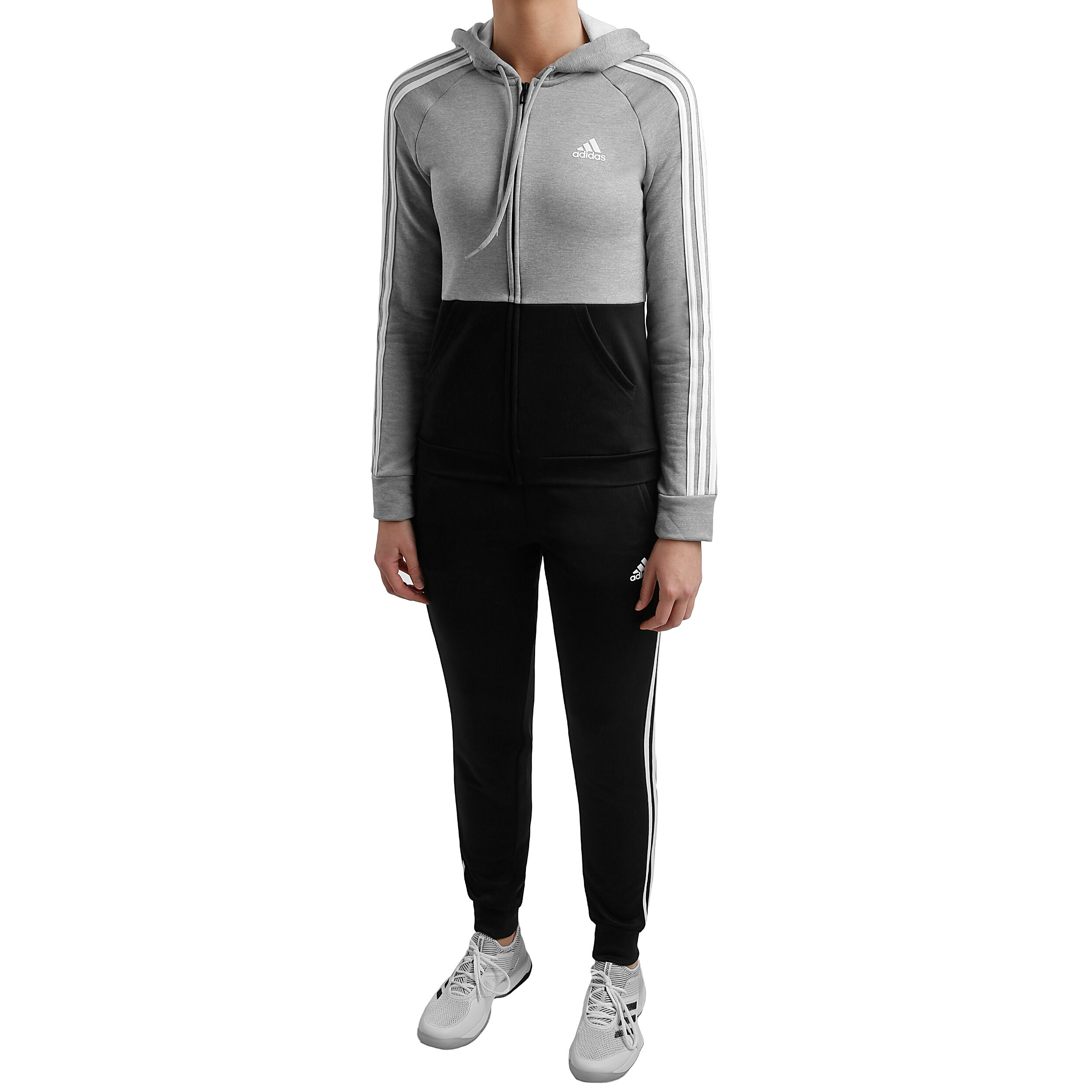 Adidas gametime tracksuit best sale grey