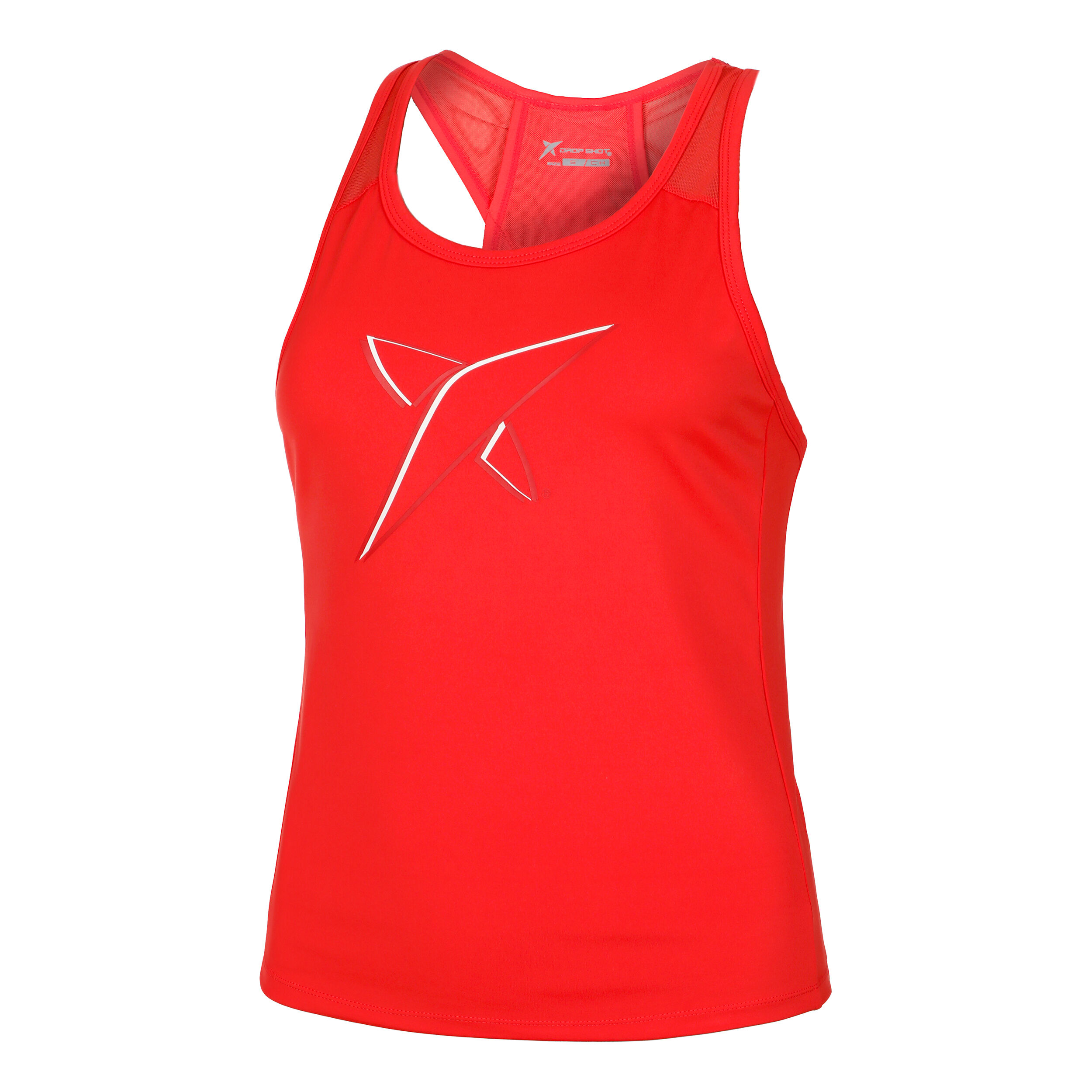 Red athletic shop tank top