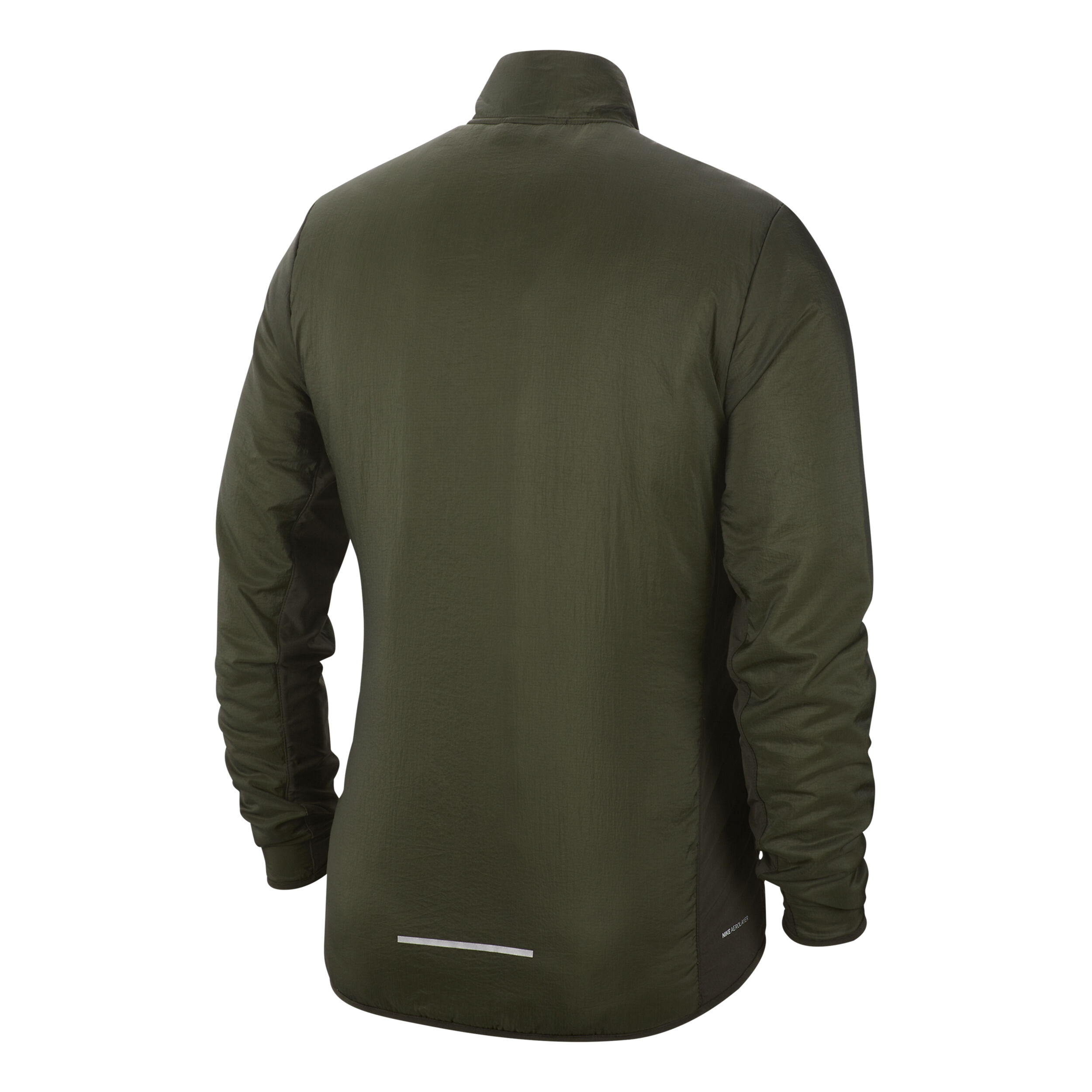 Buy Nike Aerolayer Running Jacket Men Green Silver online Padel