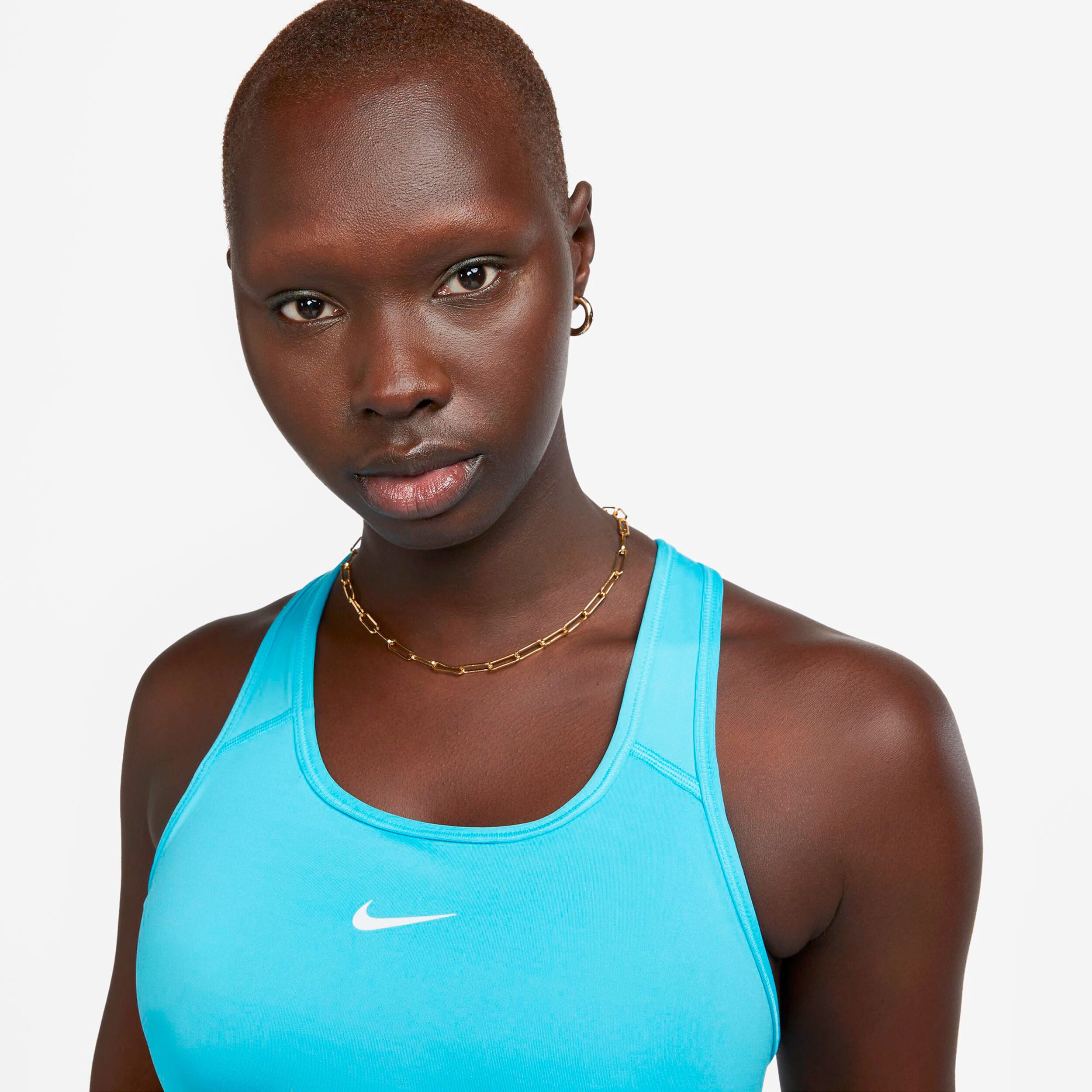 Buy Nike Dri Fit Swoosh Sports Bras Women Turquoise online Padel