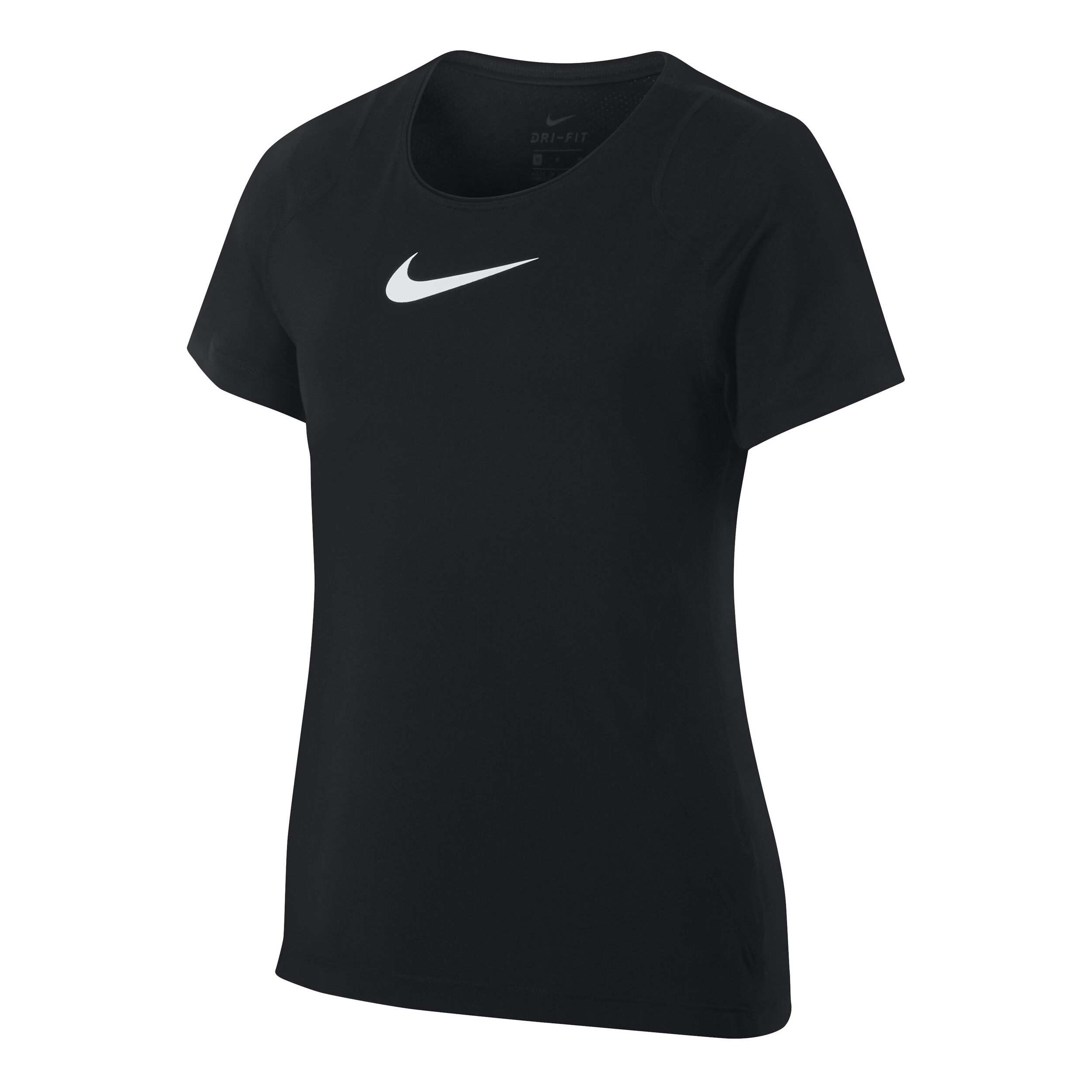 Pro T Shirt Girls Black White