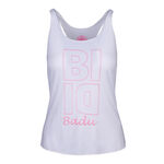 BIDI BADU Clothing BIDI BADU Smilla Lifestyle Tank Top Women-White,Pink