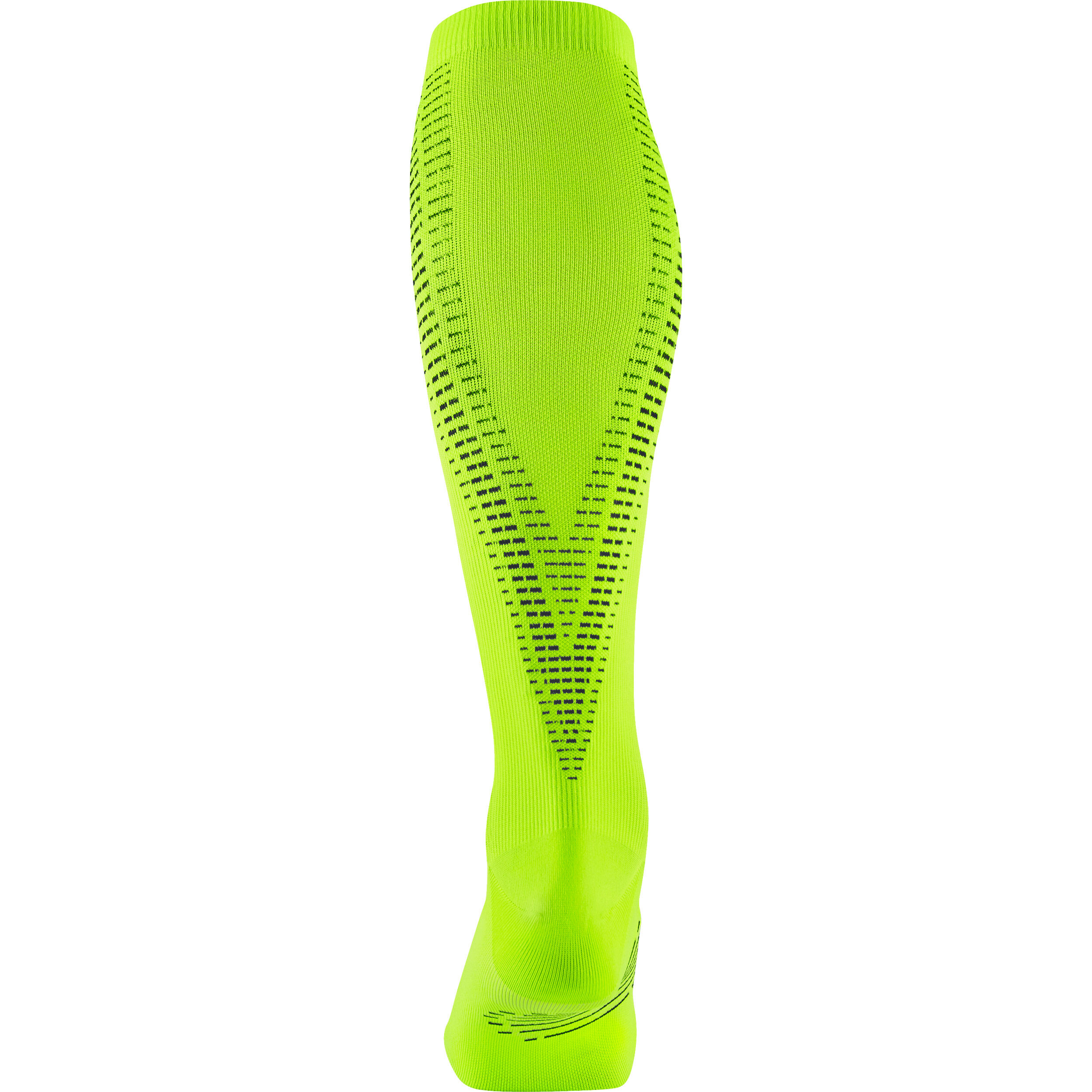 Elite Lightweight Over The Calf Compression Socks Neon Yellow Black