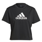 adidas Big Logo Crop Tee Women