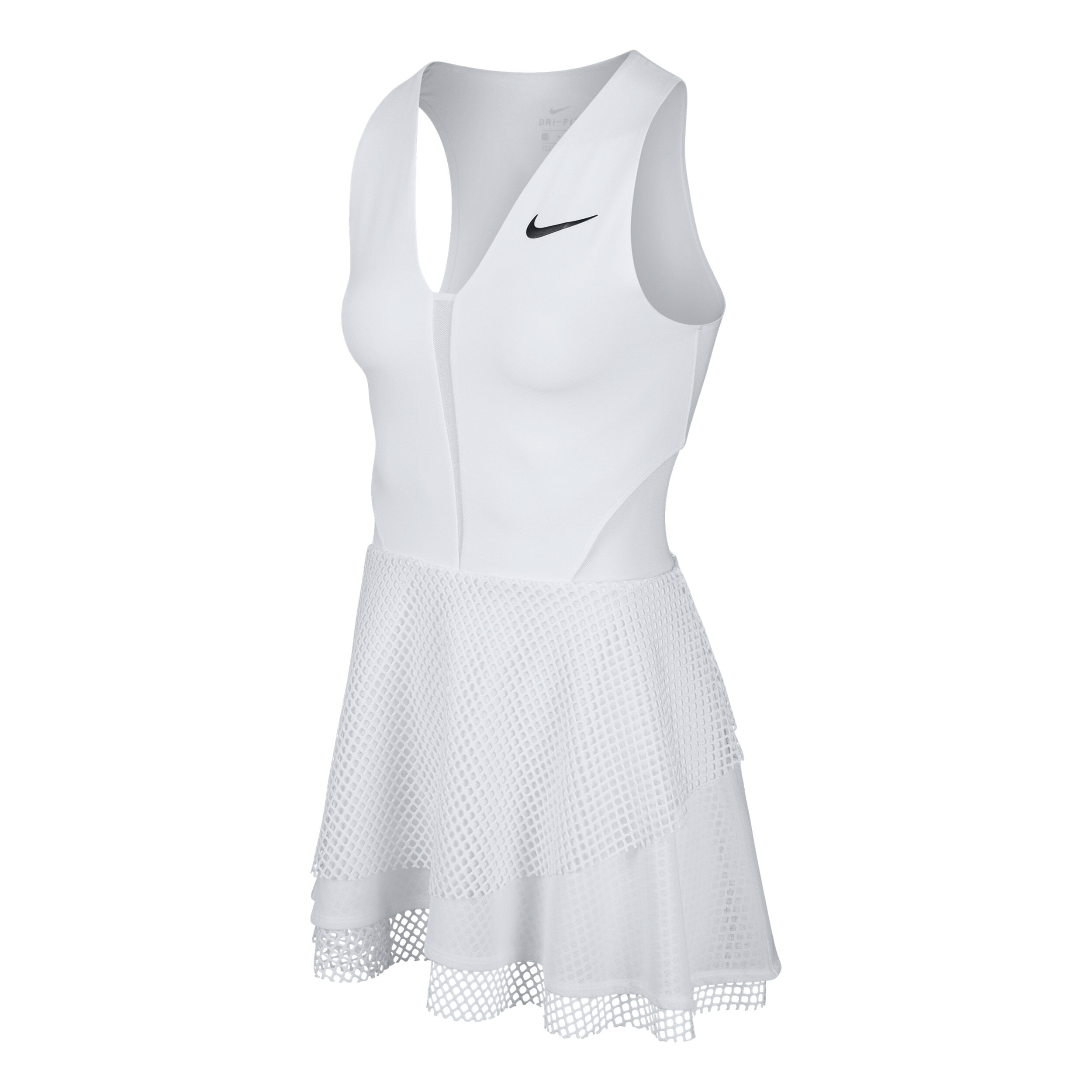 Court Power Dress Women White Black