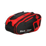 Black Crown Black Crown Ultimate Series V2 Padel Racket Bag-Black,Red