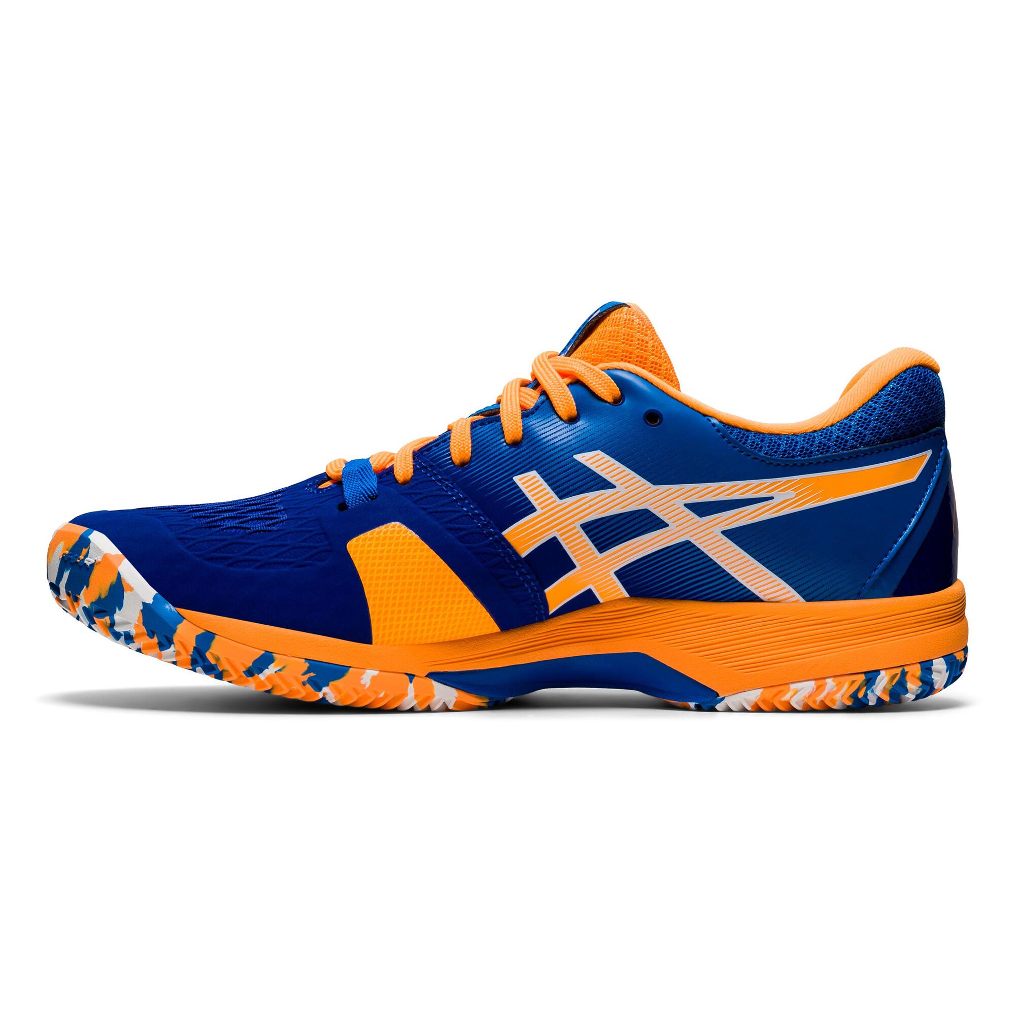 ASICS Lima FF Padel Shoe Men Blue, Orange Tennis-Point - Main Image