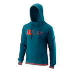 Wilson Clothing Wilson Bela Slimfit Hoody Men - blue, orange