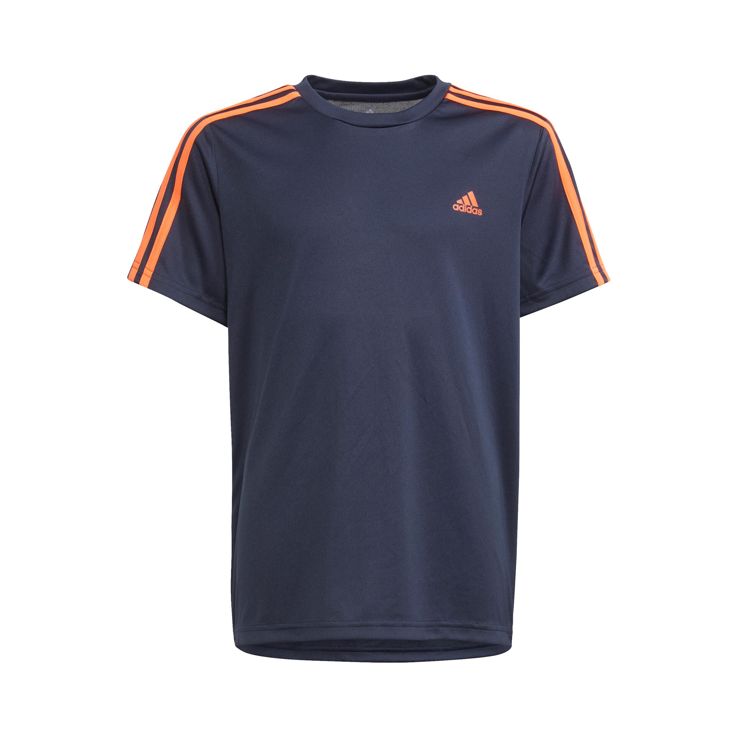 Blue and orange adidas t shirt sale