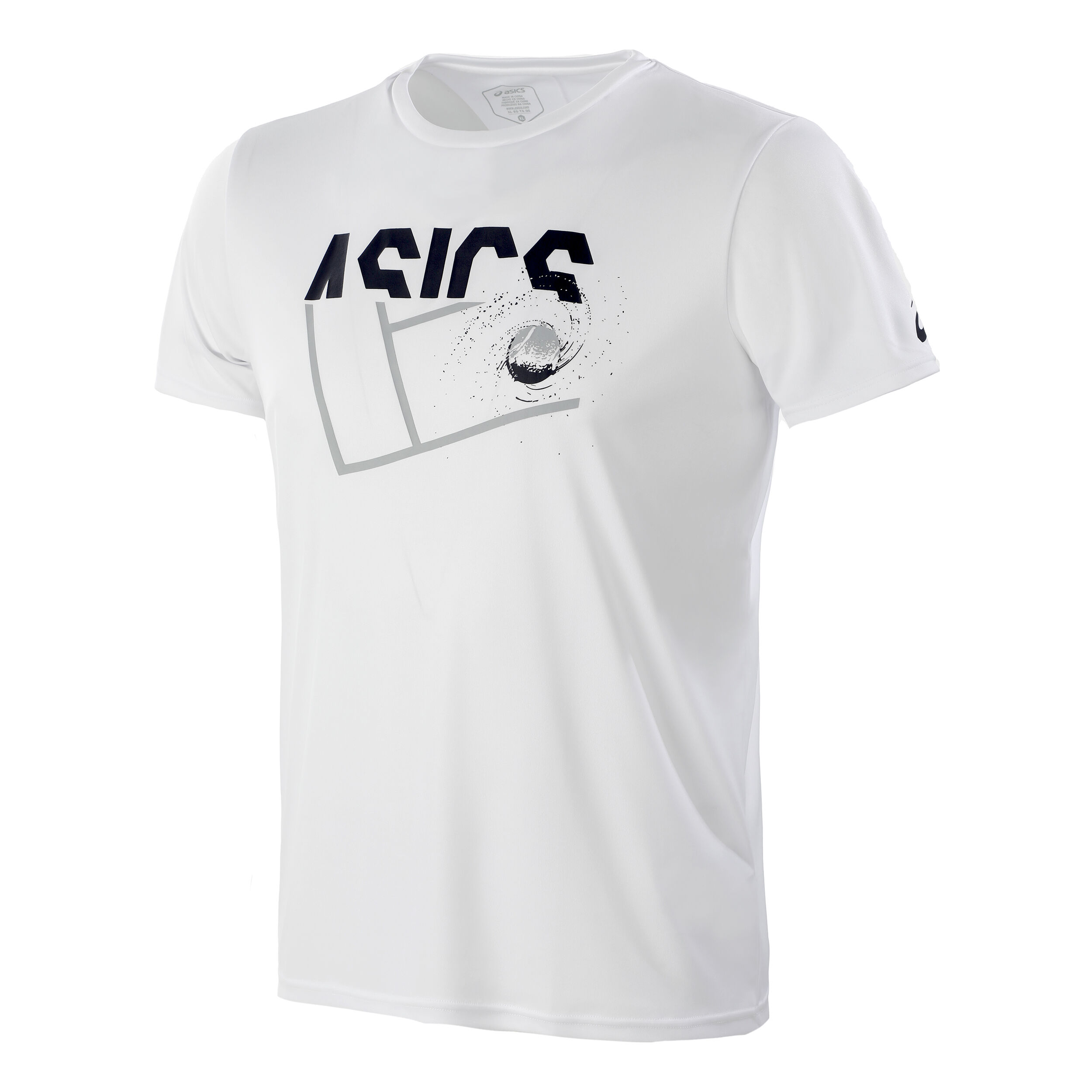 Asics graphic clearance t shirts