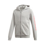 adidas Essentials Linear Full-Zip Hoodie Girls