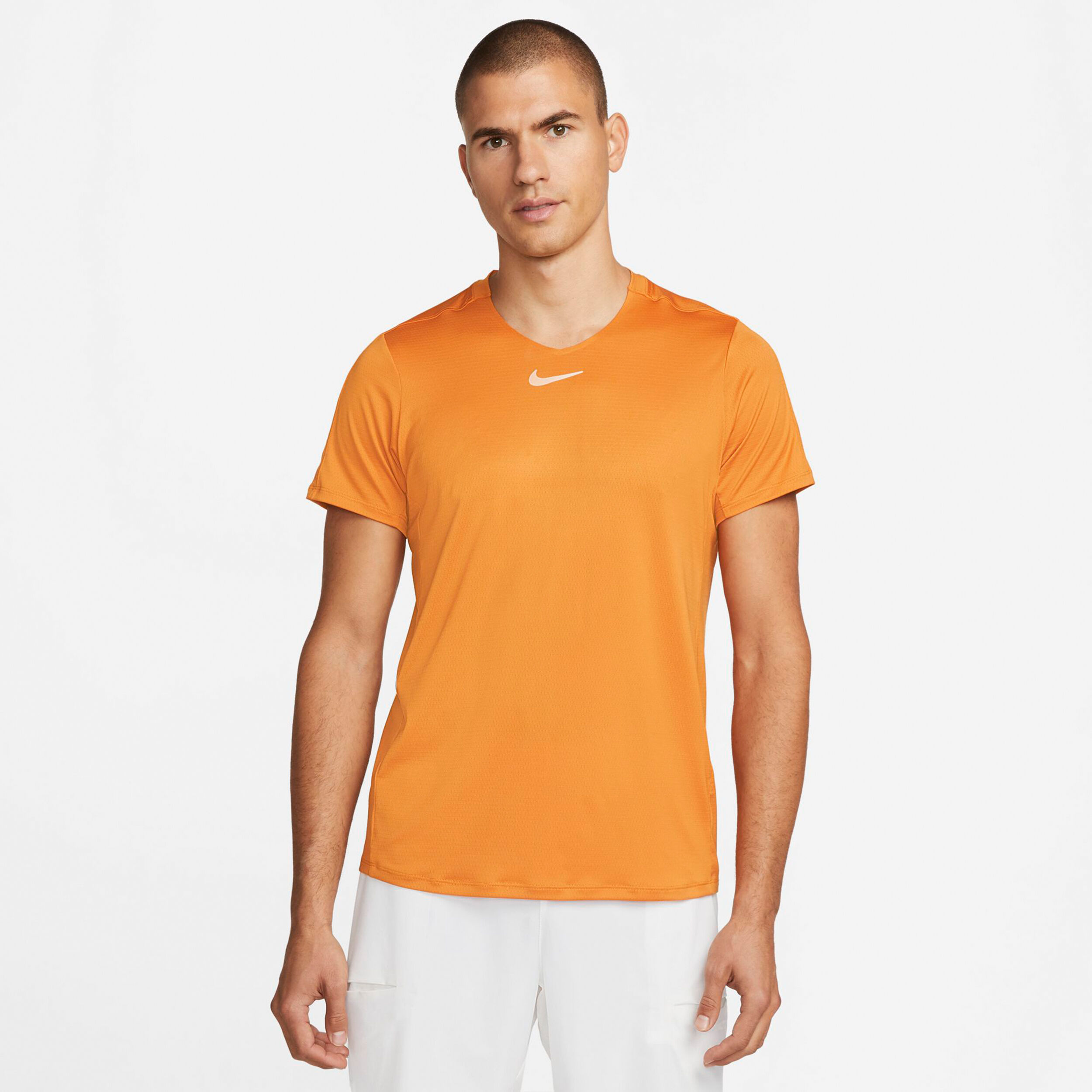 Orange nike shirt men discount