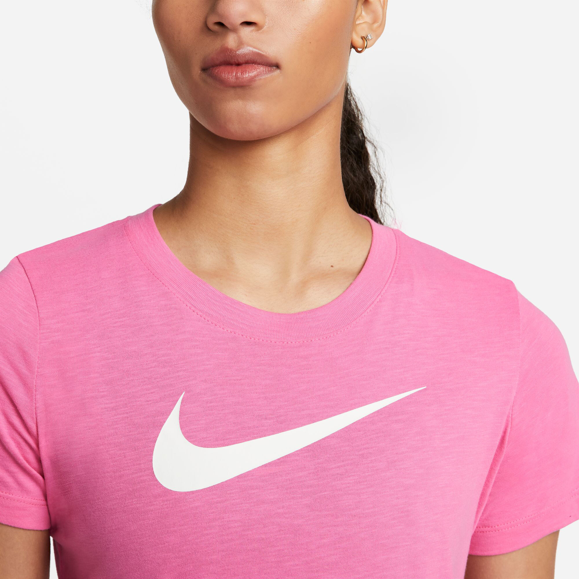 Pink nike t shirts clearance