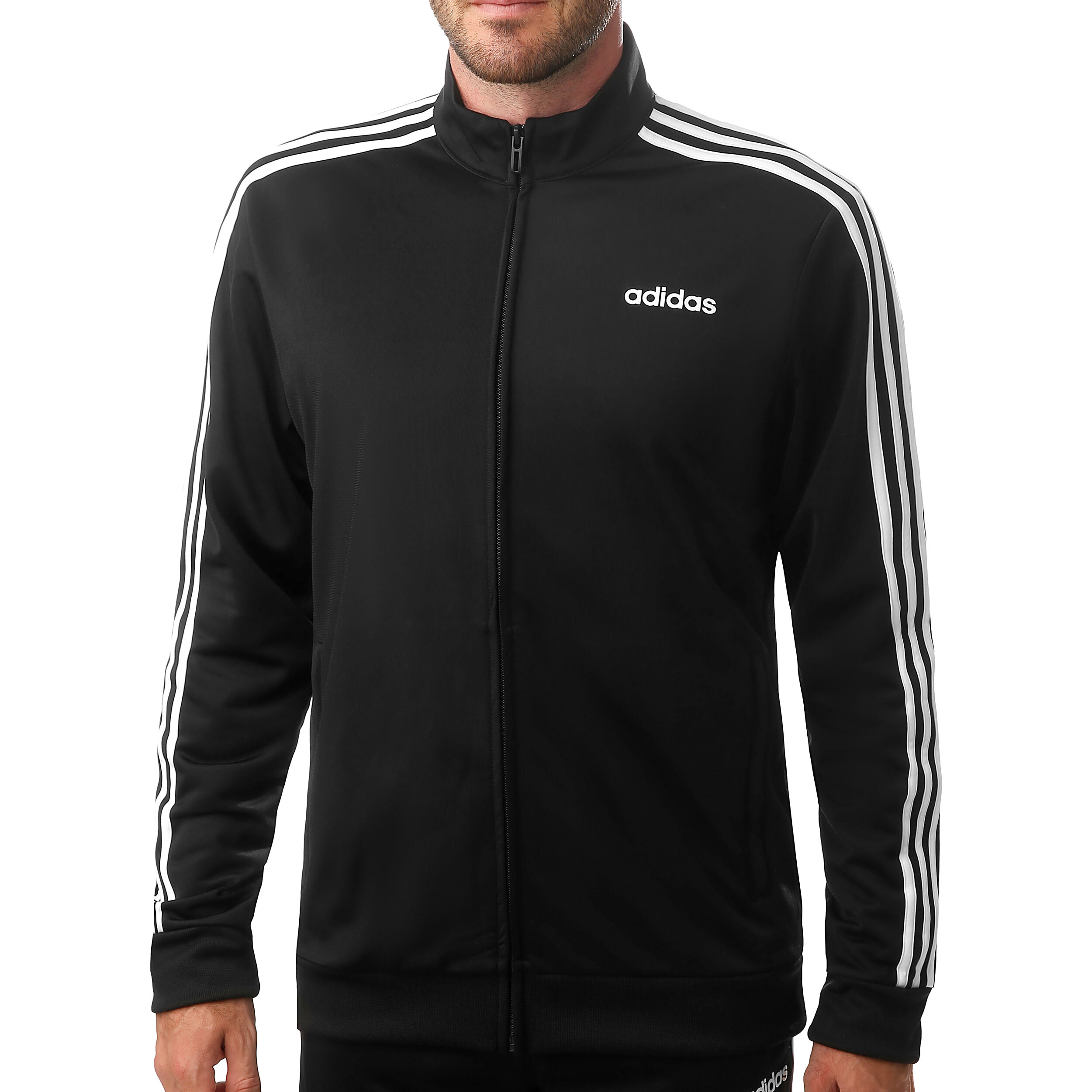 Adidas essentials 3 stripes tricot sales