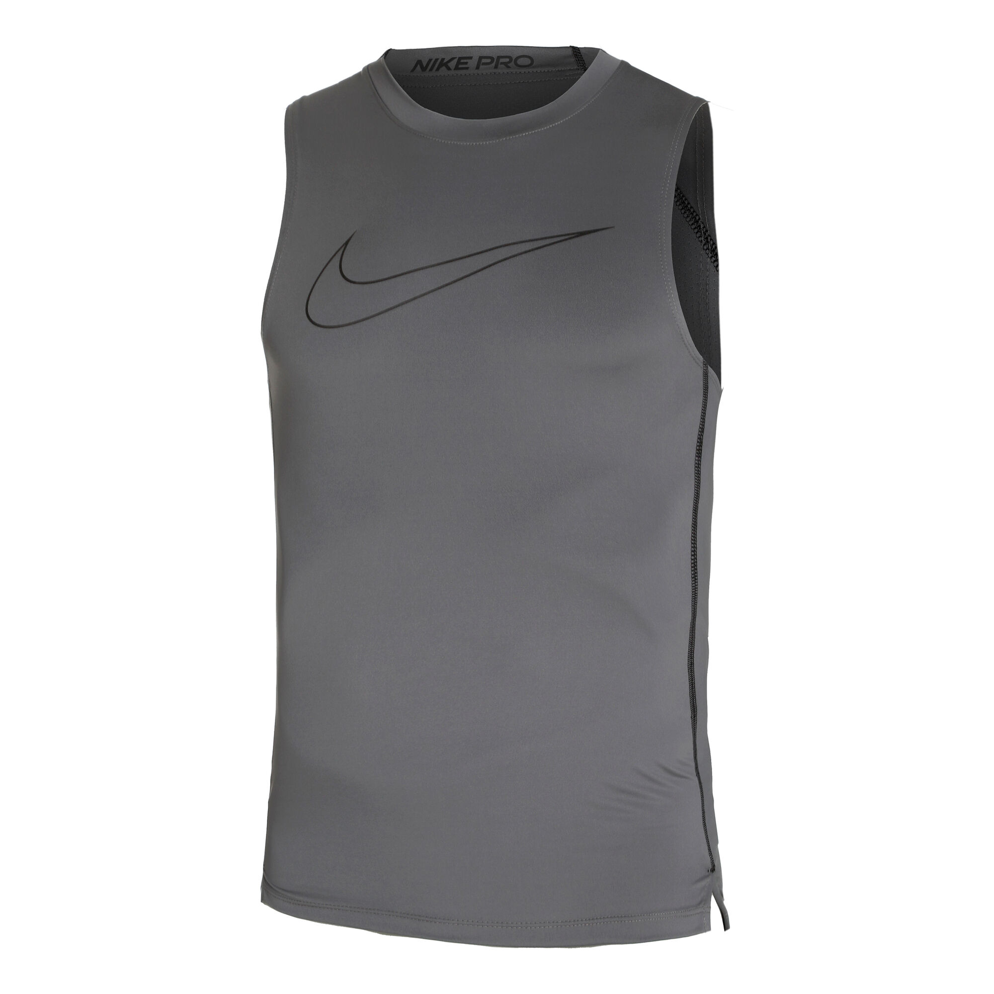Nike Pro Tight Tank Top Men Grey, online | Padel-Point