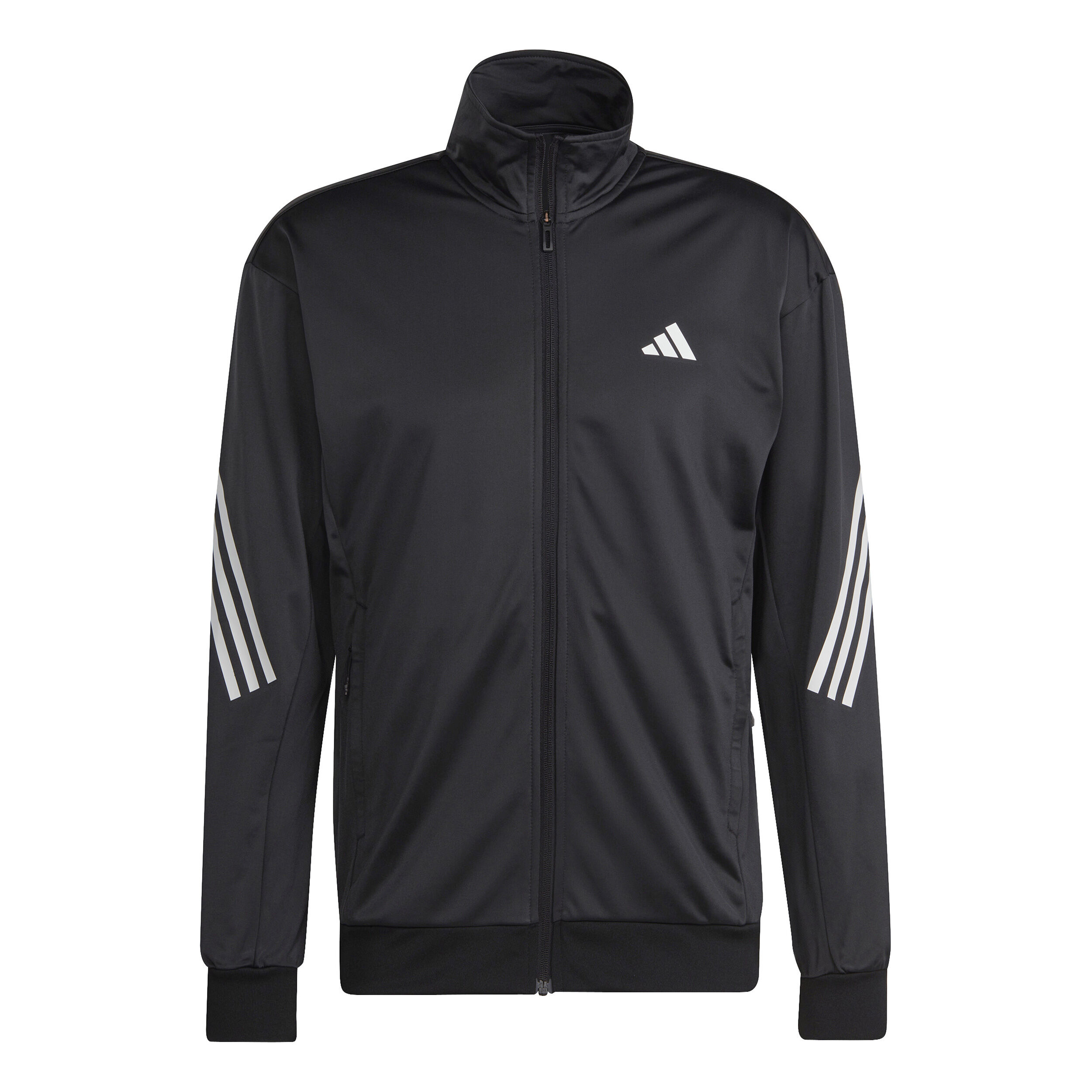 3 Stripes Knit Training Jacket Men Black White
