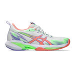 ASICS Padel shoe ASICS SONICSMASH FF Padel shoe Women-white, neon green