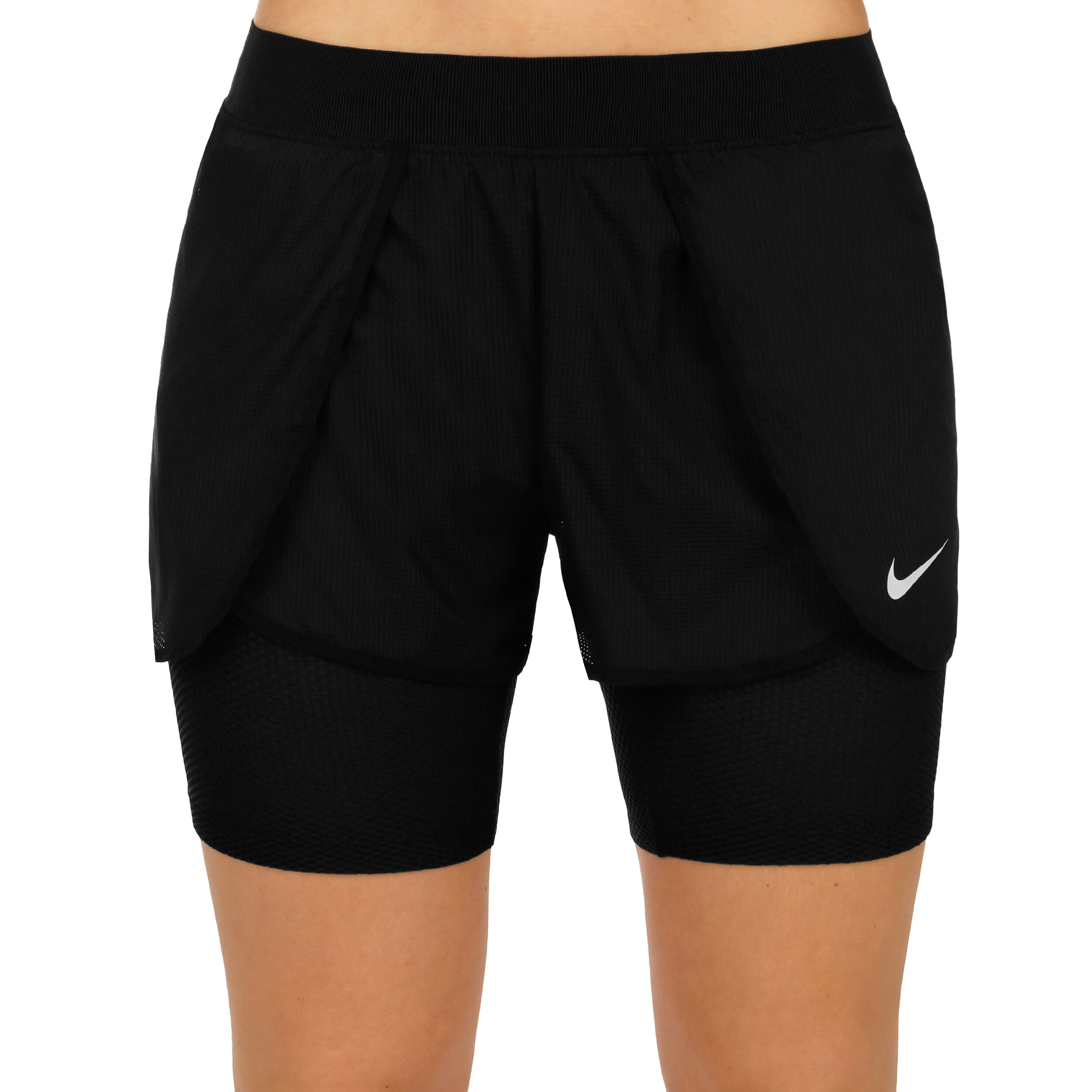 Flex Bliss Shorts Women Black White