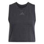 adidas Clothing adidas Power 3 Stripes Boxy Tank Top Women-Black