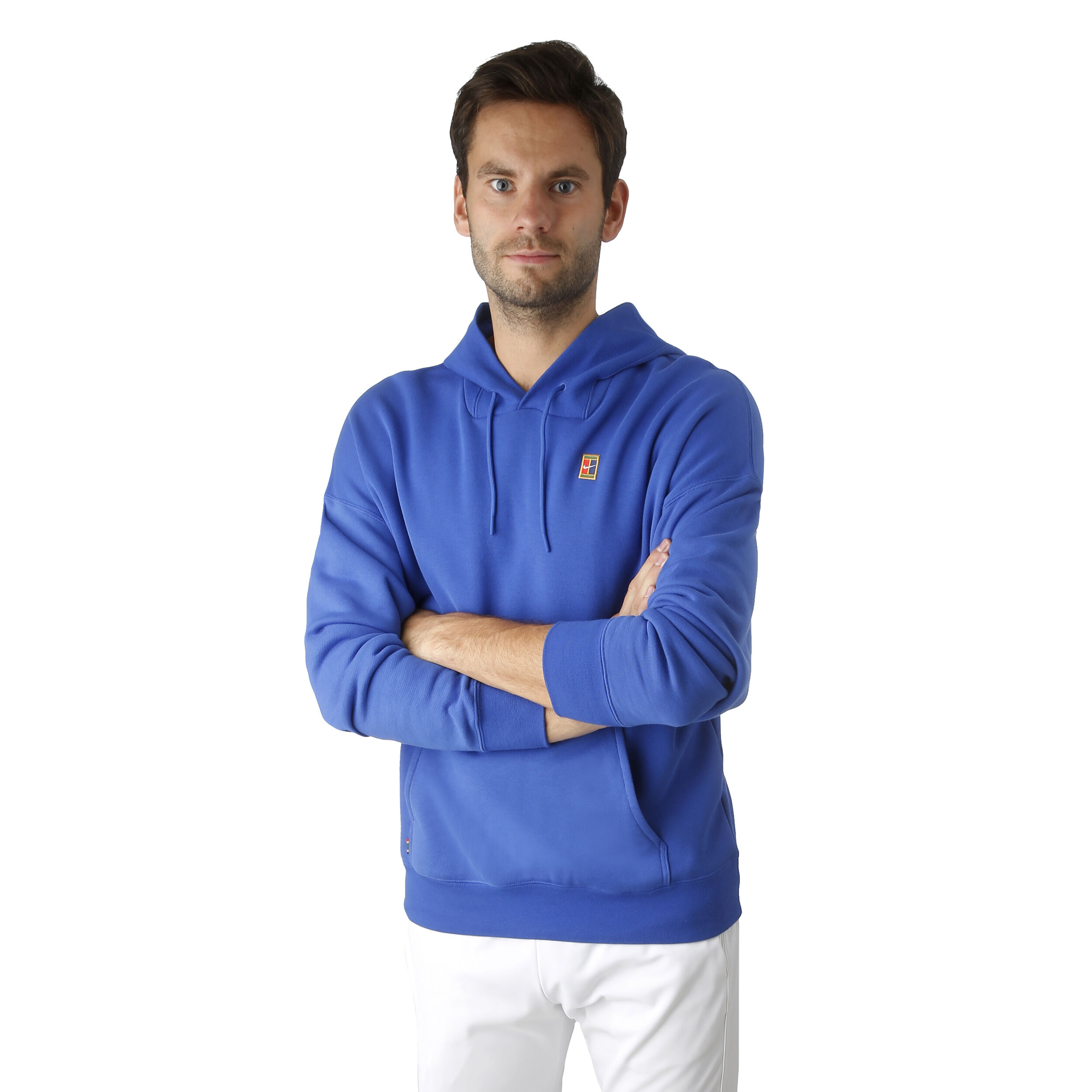 Nike heritage hoodie blue clearance