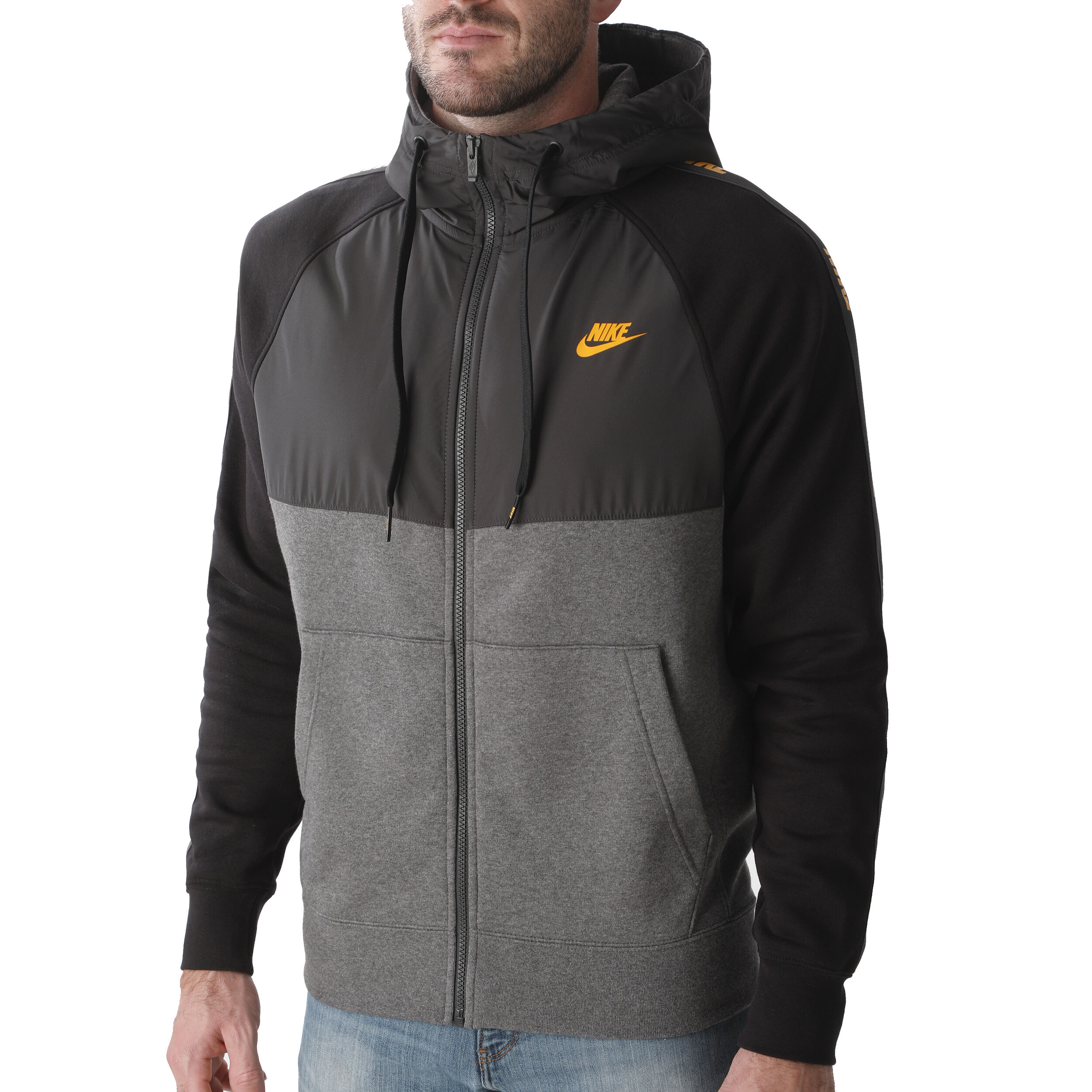 Nike m nsw ce hoodie fz bb hybrid clearance