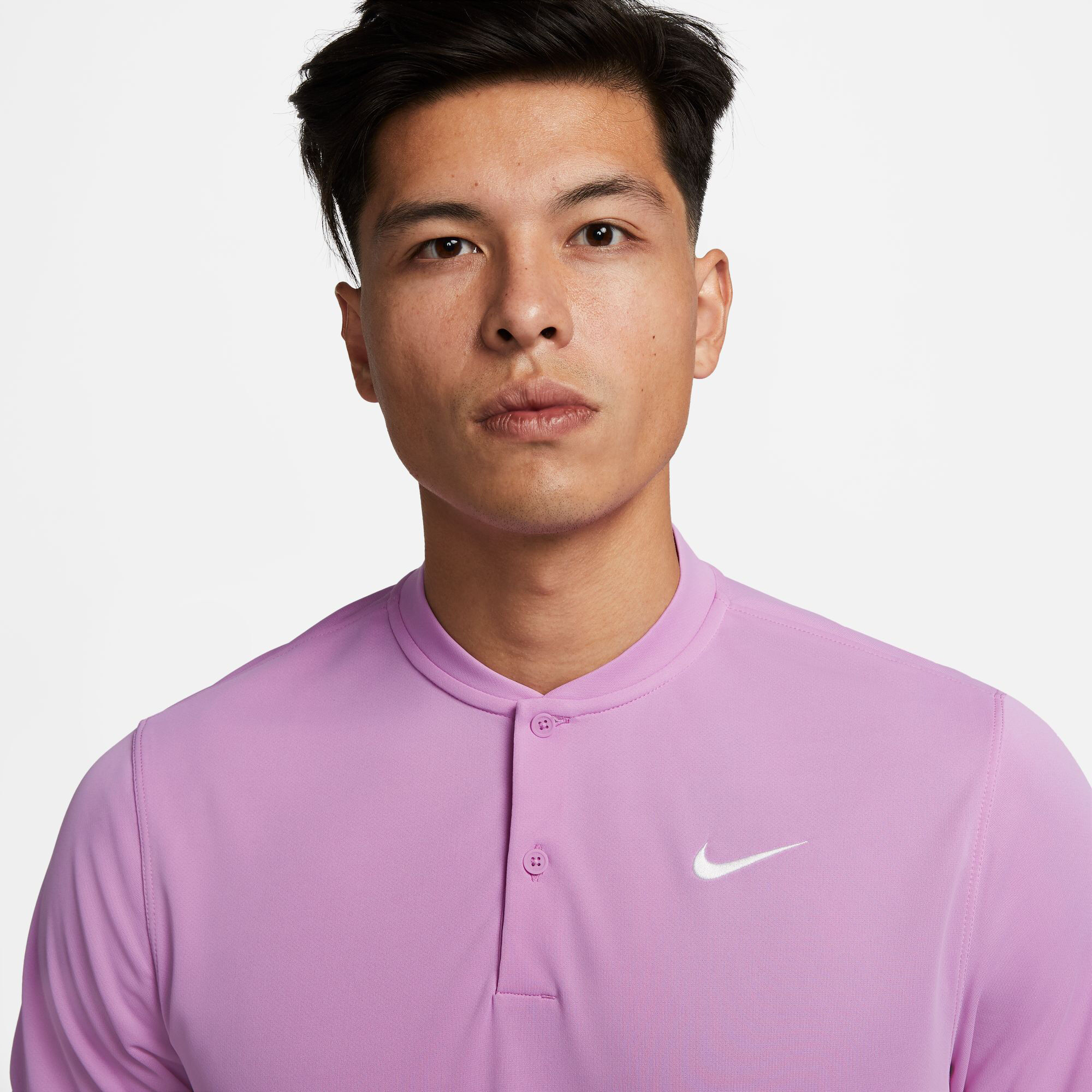 Buy Nike Dri Fit Court Blade Solid Polo Men Violet online Padel