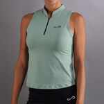 Endless Clothing Endless Glam Polo Women-Green,Dark Blue