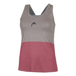 HEAD Clothing HEAD Play Tech Tank Top Women-Pink,White