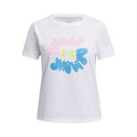 Under Armour Clothing Under Armour Bubble T-Shirt Girls-White