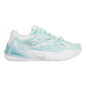 Image of Open Padel Shoe Women-Green,White