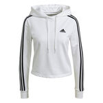 adidas 3-Stripes FT Crop Hoody